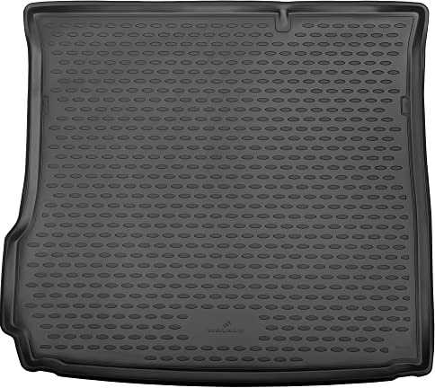 WALSER XTR Kofferraumwanne für Dacia Duster 2. Gen. 2017-Heute, 100% passgenaue Antirutschmatte Auto, Gummimatte Auto, Kofferraum Schutzmatte, Anti Rutsch Matte Gummi, Auto Gummimatten