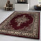 Carpetsale24 Orient Teppich 300x400 cm Rot, Großer Wohnteppich mit Ethno-Charme, Pflegearme Lösung für offene Räume, Galerie oder Loft