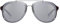 Phillip Lim Sonnenbrille Unisex kastanienbraun/hellgrau und silber Pilotenbrille mit silbernen verspiegelten Gläsern Kategorie 3 - PL162C4SUN
