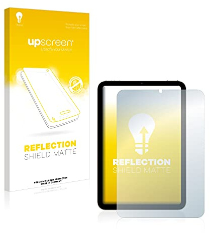 upscreen Entspiegelungs-Schutzfolie für Apple iPad Mini 6 2021 Displayschutz-Folie Matt [Anti-Reflex, Anti-Fingerprint]