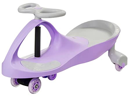 TWISTCAR Cars for Kids Ride On, Steering Wheel Powered, Non-Electric Wiggle Car Ride On for Boys & Girls 3+, Indoor & Outdoor, Develops Motor and Coordination Skills, 120 kg Max Load