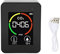 Détecteur De CO2, Moniteur De Qualité De L'air Intérieur, Capteur De CO2, Détecteur De Dioxyde De Carbone Portable, Moniteur de température et d'humidité Testeur de rétroéclairage USB pour la Maison
