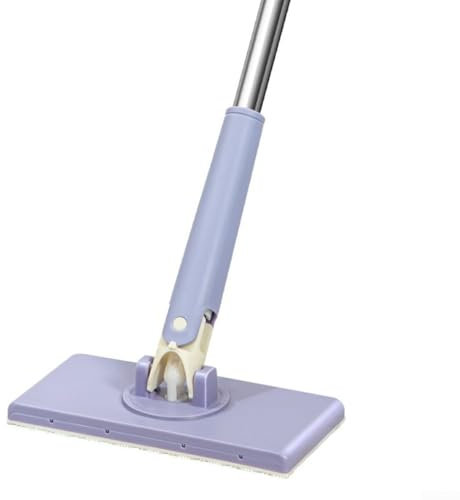 Piccolo mocio piatto con funzione di cambio automatico del panno per una rapida pulizia su pareti e finestre (B)