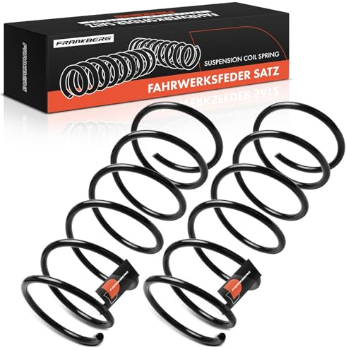 Frankberg 2x Muelles de Suspensión Eje delantero Compatible con C15 VD Furgoneta/MPV 1986-2005 C15 Touring Touring 1987-2000 Replace# 4015608