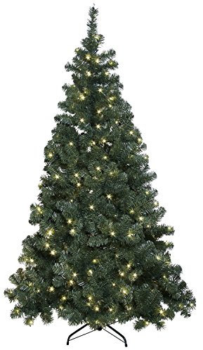 Best Season LED-Weihnachtsbaum ''Ottawa'', beleuchtet, Indoor/Outdoor IP44, ca.210 cm, 260 warmweiße LED`s, incl. Fuß