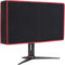 Jubmach Premium-Gaming-Monitorabdeckung,68.6 cm,staub-, wasser- und katzenbeständige rote und schwarze Monitorabdeckungen für Desktops, Gaming, PC, Computer, Monitor, Dekor, Größe 68.6 cm