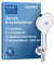 Duravit Universal Brausehalterset, wassersparende Handbrause rund ((Ø 120 mm), Brausehalterung, flexibler Brauseschlauch, Chrom