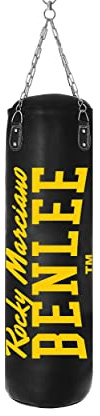 BENLEE Boxsack aus Kunstleder Donato Black 100cm