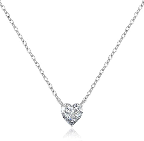 Cosie Lily Cadeau Fête des Mères Femme Collier 925 Argent Sterling Bijoux Cadeau pour Femmes Noël Anniversaire Jour de la Mère pour Maman