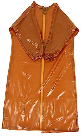 Veemoon wasserdichte Arbeitskleidung chemikalienschutzanzug chemie schutzanzug die flapper schutzkleidung arbeitshosen latzhosen lange Ärmel Schürze einstellen Kittel Männer und Frauen PVC