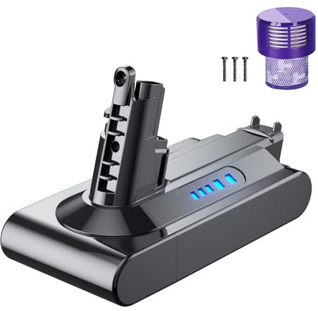 Battery for Dyson V10, Powtree Replacement for Dyson SV12 Battery Compatible with Absolute Animal Total Clean Cyclone Series Vacuum Cleaner