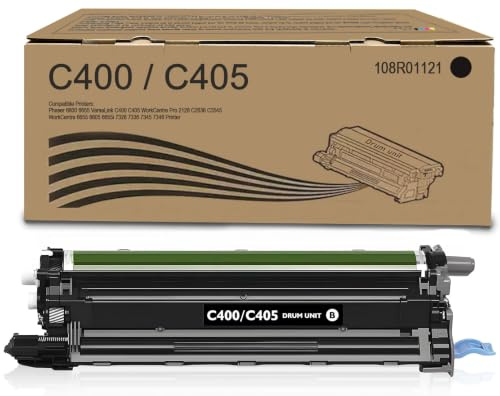 Versalink C400 / C405 Unité tambour de rechange pour imprimante Xerox 108R01121 Noir pour imprimante Phaser 6600 6655 Versalink C400 C405 WorkCentre 6655 6605 7328 7336 7345 7346 (1 pièce)