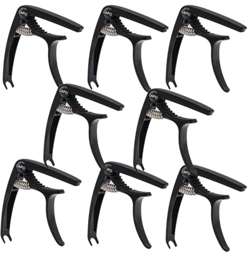 Capo,Guitar Capo for Acoustic Electric Guitar (8 pack capo)