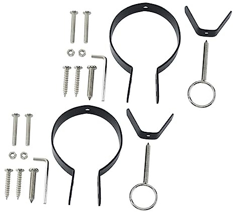 Didiseaon Ham Holder Parts and Ham Stand Accessories Set Spanish Style Fixing Holder for Home Kitchen 2pcs Replacement Components for Secure Carving