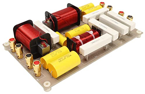 Yctze 3 -vägs Crossover Frekvensavdelare för Professionella Högtalare 800W Diskant Basförstärkare