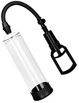 EIS Penispumpe mit Silikon-Manschette 24 cm | Sex-Spielzeug Penis für Männer | Erektionshilfe mit praktischer Handpumpe | Vergrößern der Erektion | Aus hautfreundlichem Silikon