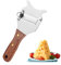 Stainless Steel Truffle Slicer, Chocolate Shaver Cheese Slicer Garlic Mushrooms Veggies Fruit Cutters with Adjustable Sharp Blade Wooden Handle for Home Kitchen Restaurant