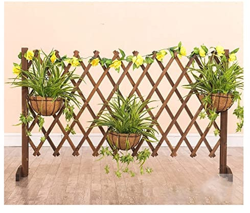 Clôture De Jardin – Barrière For Animaux De Clôture Étendue, Grillage Décoratif En Bois Sur Pied/écran De Clôture De Confidentialité, Clôture For Chien, Clôture D'arbre De Noël ( Size : H150xL210cm )