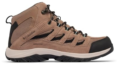 Columbia Crestwood Mid Zapatos Impermeables, Construidos Para la Aventura, Amortiguación Liviana, Agarre Antideslizante, Comodidad Transpirable - Hombre
