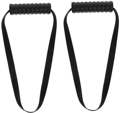 HONMEET 1pair Fitness Grips for Gym Cable Machines Ergonomic Non- Workout Handles for Resistance Bands Pulley Systems Lightweight Design for Muscle Training