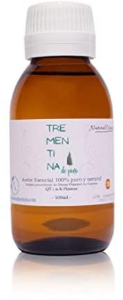 Trementina vegetal 100% pura y natural - Pinus Pinaster origen español - 100ml (2 unidades)