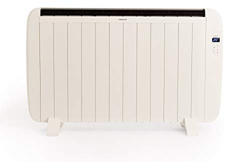 CREATE/WARM SLIM 2000W / Émetteur thermique avec Wi-Fi blanc/Programmable via l'application, minuterie, systèmes de sécurité, efficacité à faible consommation, 100x58x5,5 cm