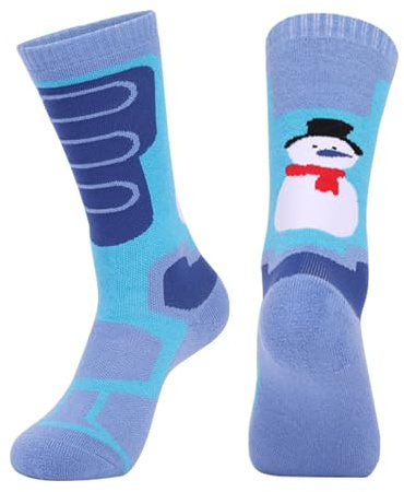 HUIOP Calcetines de esquí para,calcetines cálidos de invierno para y niñas,calcetines térmicos de esquí para,calcetines de esquí