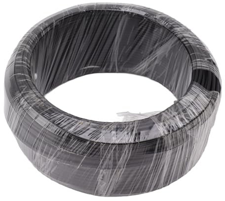 AUNMAS Alambre de Aluminio para Bonsái, Alambre de Entrenamiento de Aluminio Negro Inoxidable de 500 G para Horticultura de Jardín de árboles Bonsái (2,0 mm)