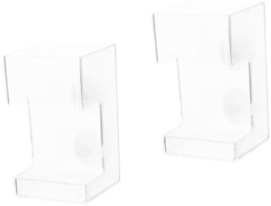 balacoo 2pcs Clear Fish Feeding with Cup for Aquariums Reusable Fish Tank Accessory for Convenient and Efficient Feeding of Slow-Sinking and Floating Foods