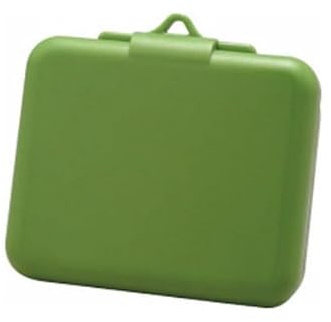 PokeAsh 531 Portable Ashtray Pocket Ashtray Ashtray Slim Compact Palm-sized Handheld Standing Type 2-way Green