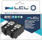 LCL Kompatibel Tintenpatrone 903 903XL T6L99AE T6M15AE Ersatz für HP Officejet pro 6860 6868 6950 6951 6960 6970 6975 6978 (2 Schwarz)