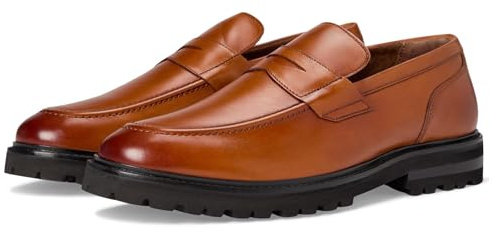 Stacy Adams, Men, Hayes Penny Slip-On, Tan, 13, Medium