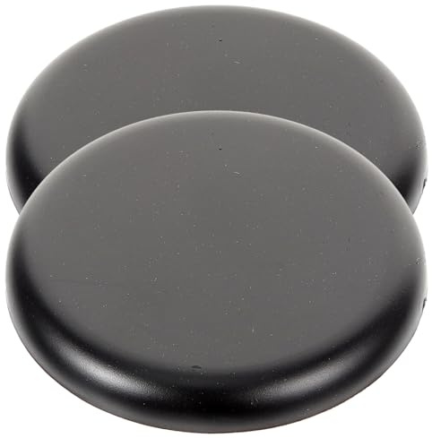 SHINEOFI Cache-Trou Mural Rond en Plastique Amovible Lot de 2 Pièces pour Cloison Sèche et Carrelage Finition Solide Utilisation Prolongée