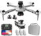 X-Verse KF102 MAX Drohne mit Kameras 4K, 360° Laser Hindernisvermeidung, 2 Achsen Gimbal, 5G Faltbarer Quadcopter mit Bürstenlosem Motor für Erwachsene (3 Batterien)