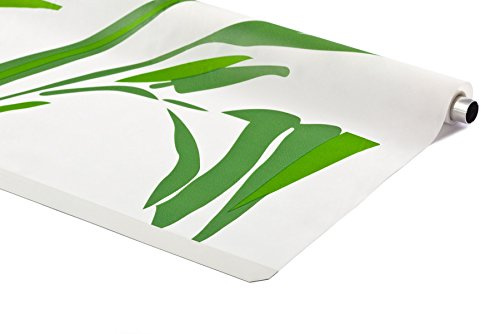 KS Handel 24 ERSATZROLLE HAL-kassetter DUSCHROLLO ALLA designs 7 bredder enkel växel (160 x 190 cm, bambu)