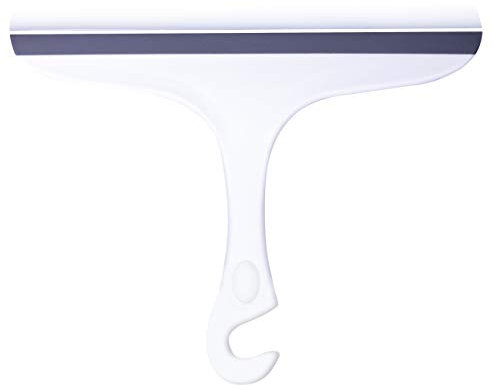 RIDDER Ducky Raclette de Douche en ABS (acrylonitrile butadiène styrène) Blanc Env. 20 x 23 x 2,8 cm.