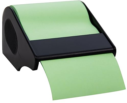 RNKVERLAG CT1832 - Rollo de notas adhesivas en dispensador, 60 mm x 10 m, recargable, verde pastel, 1 unidad