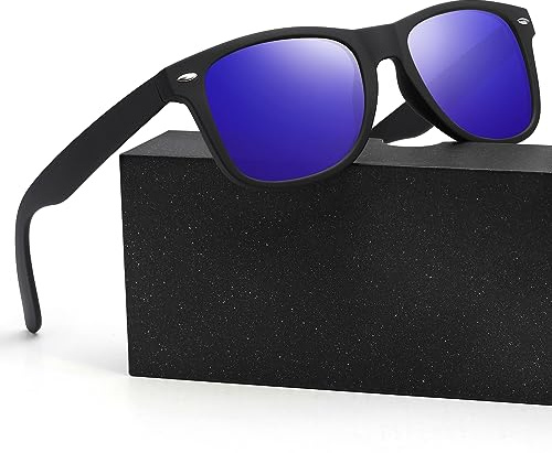 Vufurl Sunglasses Men-Ultra Light Rectangular Polarized Sunglasses for Women, UV400 Protection, Polarized Ultraviolet Protection, Driving, Fishing, Running