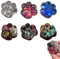 VARKAGE 6 Stück Squeeze Toy, Taba Squishy, Kawaii Flauschige Cat Paw Squishy, Zum Konzentrieren, Angst Relief, Anti Stress (Bunt)