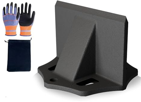 Jrifedptry Spaccalegna portatile, con cuneo, taglialegna manuale S