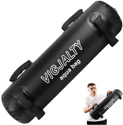 Aqua Bags-Water weight Bag Up to 49lbs - Ultimate Core Water Weights Aqua Ball-Adjustable Workout Sandbag Alternative-Agility & Durability for Home Gym Exercise-Portable Fitness Equipment - Tube
