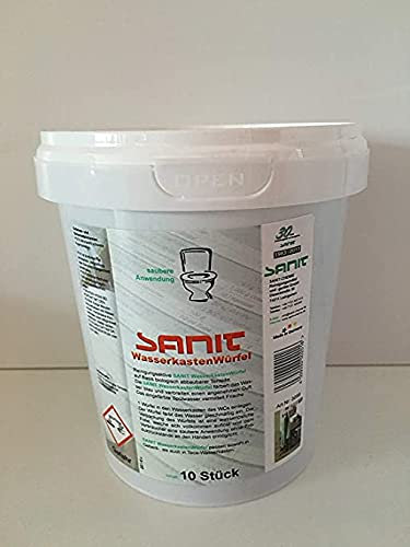 Sanit Wasserkastenwürfel im Sparset 2,3,4,5,10er Set inkl.Sanvo Mehrzwecktuch pro Bestellung (2 Eimer a 10 Stück)