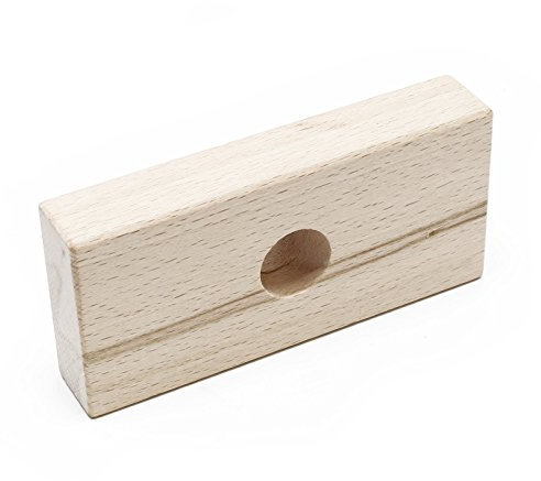 Wiltec Ersatzteil für Obstpresse 6 L – Pressblock – gelocht – 130 x 60 x 25 mm – für Saftpresse, Maischepresse, Weinpresse Zubehör