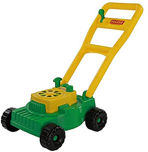 Kinder Rasenmäher Gartengerät mit Fahrgeräusch