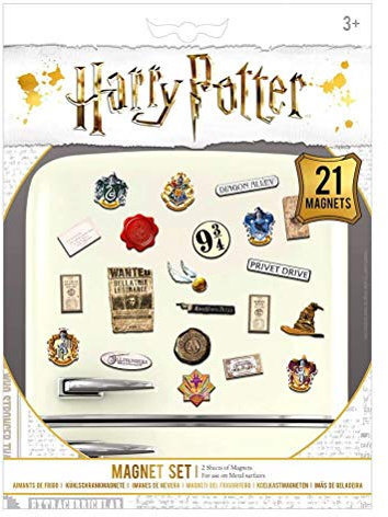 Wizarding World MS65083 Magnets, Multi-Colour, 18 x 24cm