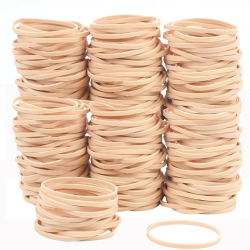 AMUU Rubber Bands Size #33 Approximately 200pcs Elastic Rubber Bands Office home Supplies #33 for Office home Supply File Folder Strong