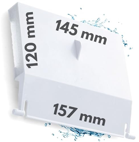 Amapool sportello Skimmer I Battente Skimmer 145mm x 120mm per Skimmer da Incasso I Parte di Ricambio per Piscine Fuori Terra e Skimmer per Piscine