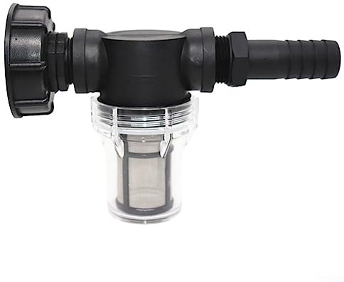 25mm IBC Pioggia Filtro Tubo Connettore Acqua 100 Mesh Acciaio Filtro