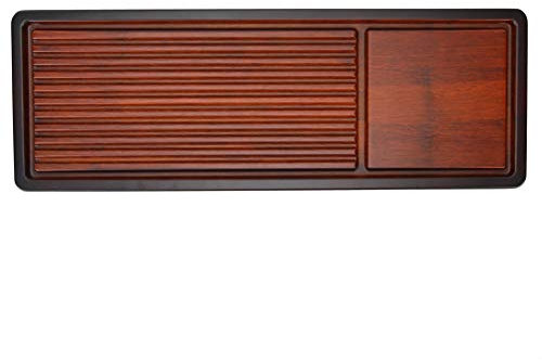 Bandeja De Té, Bandeja De Servicio De Té De Bambú Bandeja De Té Simple Juego De Mesa De Té De Kung Fu Chino para Juego De Té De Kung Fu Kung Fu