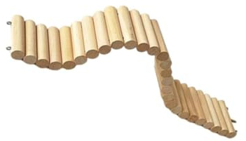 MUXZSIZ Pont d'escalade et Plateforme de balançoire pour Petits Animaux,